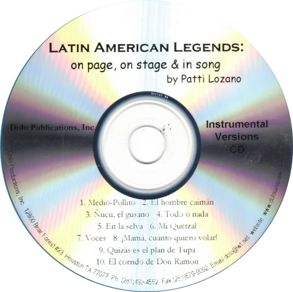 Latin American Legends - Instrumental CD