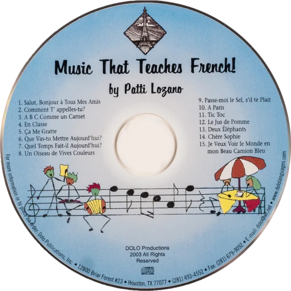 Music That Teaches French - CD