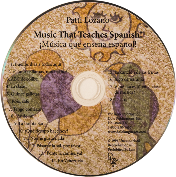 Music That Teaches Spanish - CD