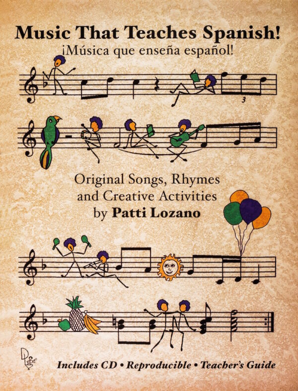 Music That Teaches Spanish - Book Cover